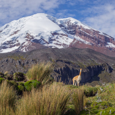 En route to Chimborazo volcano always watched, Ecuador (Vincent de Staercke)