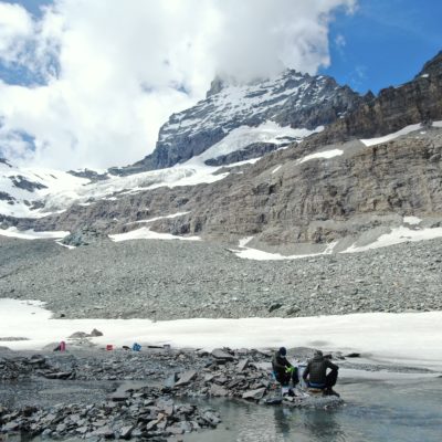 The glacier-fed stream of Furg glacier, Switzerland (Vincent de Staercke)